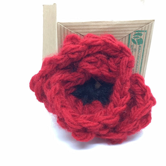 Crochet Poppy by Hermione