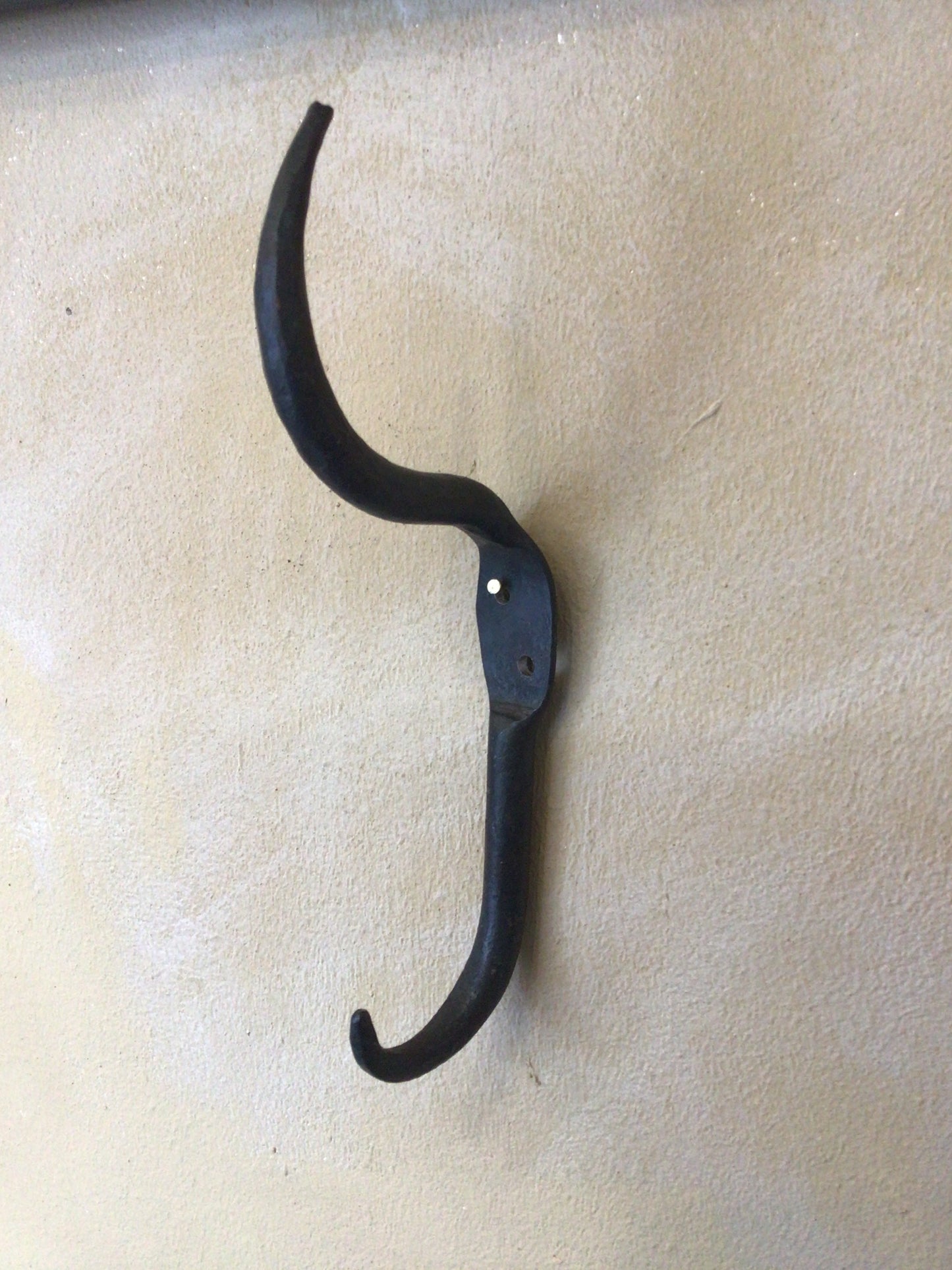 Hand forged French hook