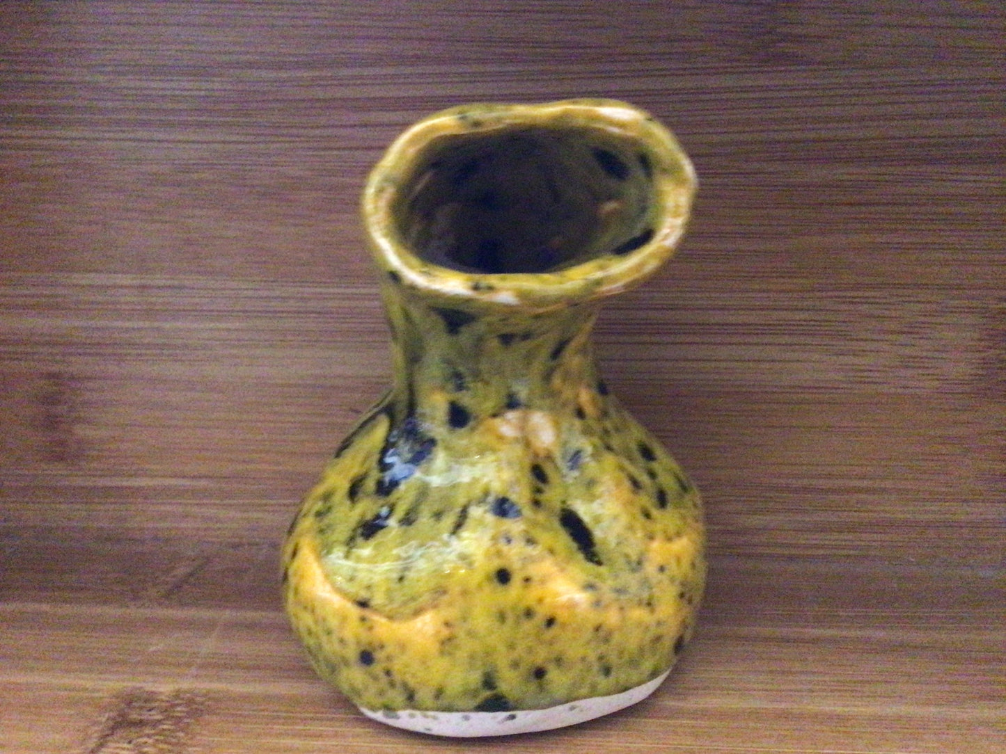 Ceramic Yellow Vase by Steph House
