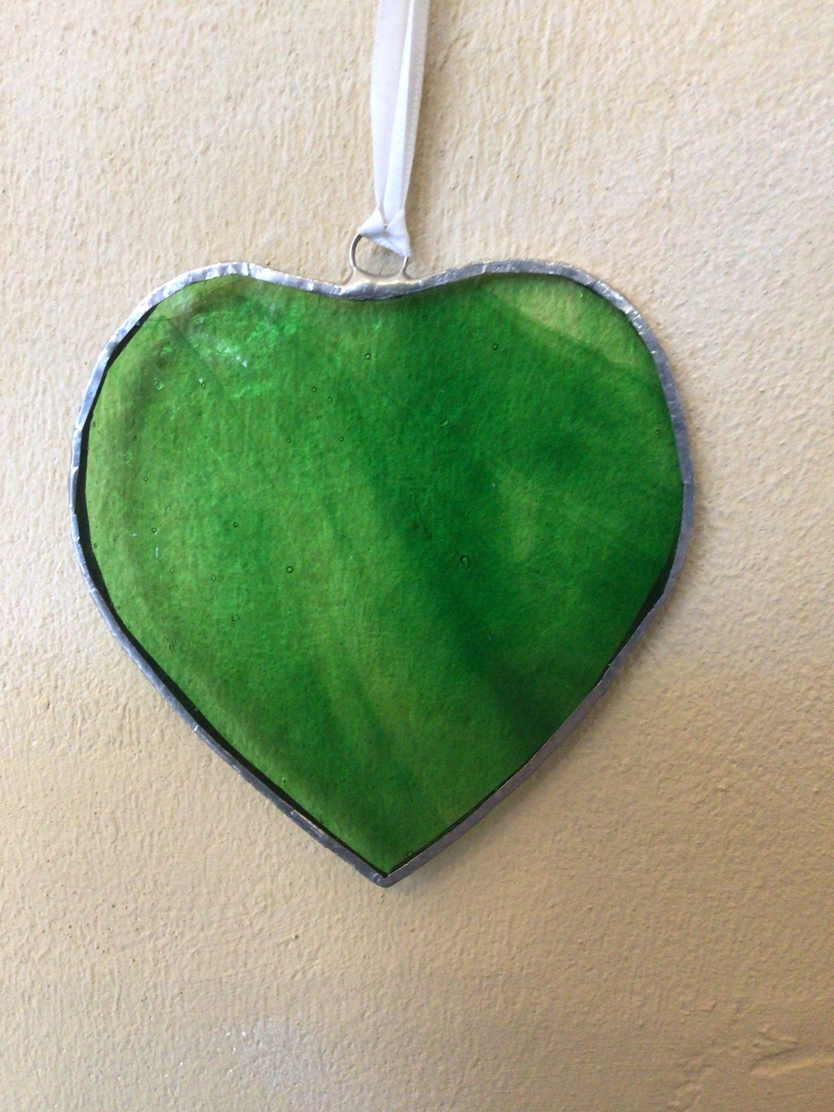 Plain hearts glass