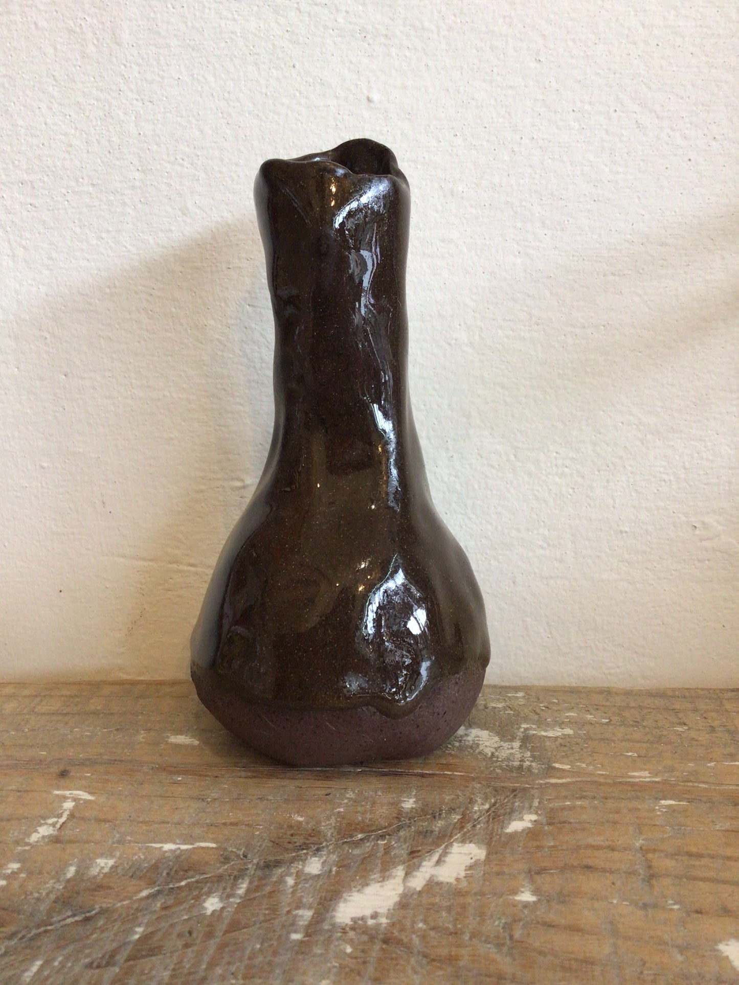 Ceramic bud vase by Steph House
