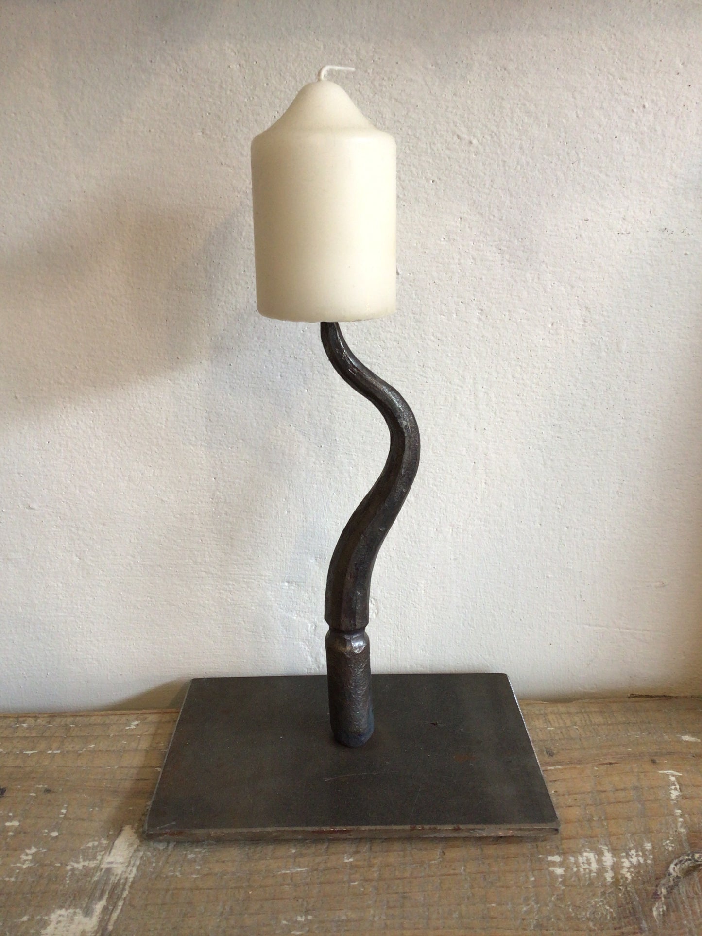 Hand Forged Candle Holder Small