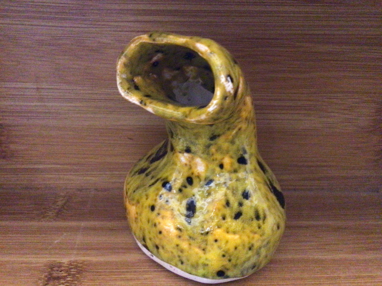 Ceramic Yellow Vase by Steph House