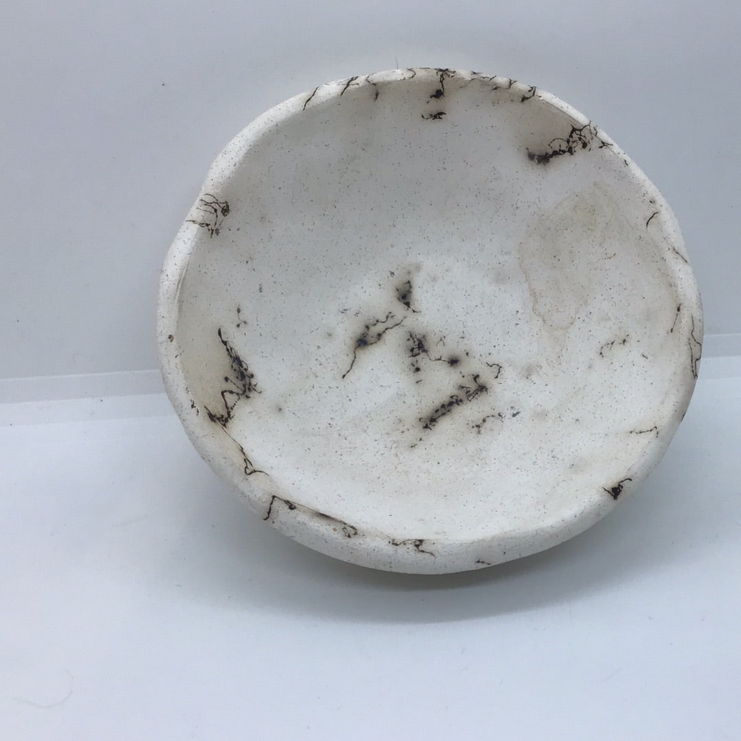 Raku Fired Bowl by Steph House Large