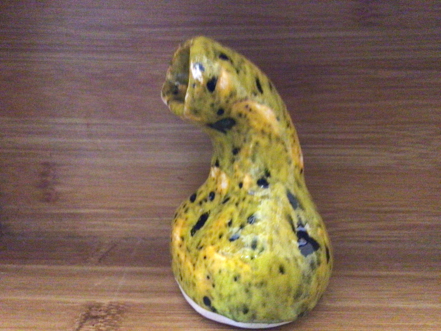 Ceramic Yellow Vase by Steph House