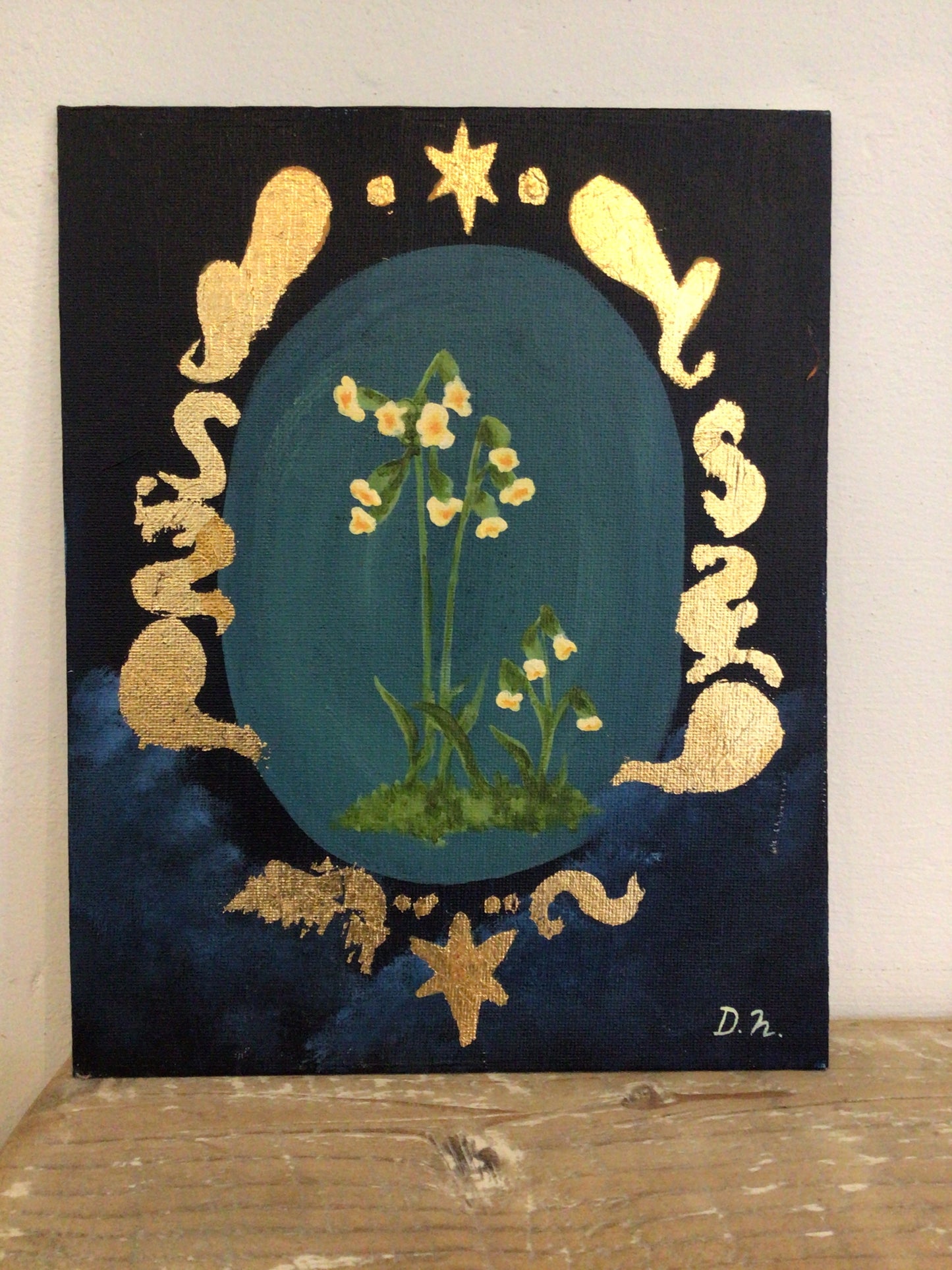 Original acrylic on canvas by Daïs