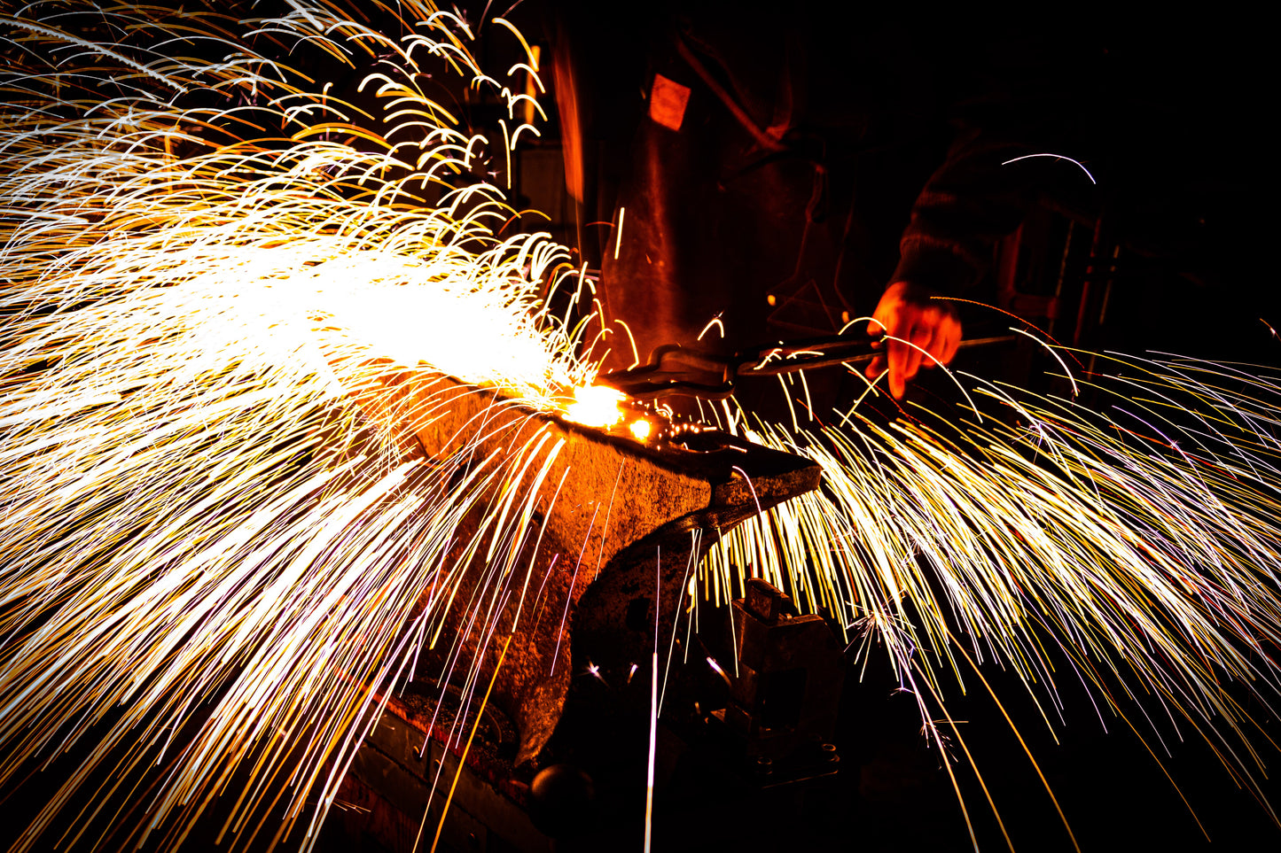 Blacksmithing experience St Clements Festival 22nd November 2025