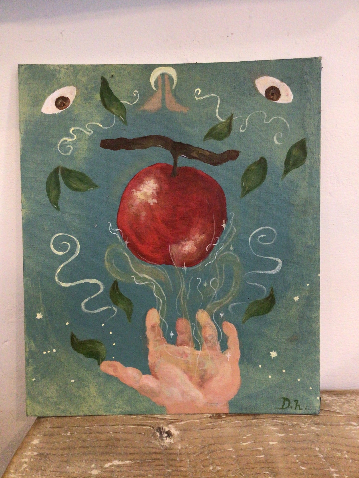 Original acrylic on canvas by Daïs