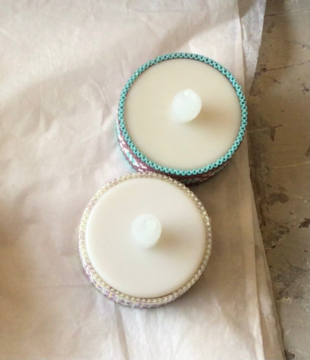 Beaded t lights