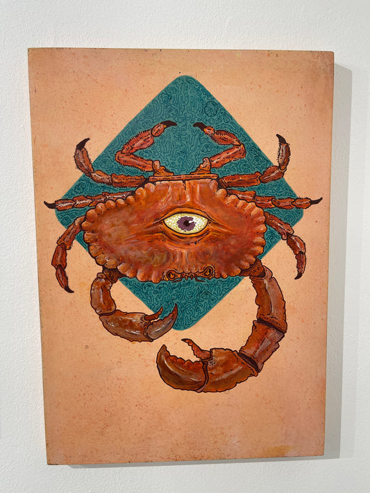 Third eye crab man by Nathan Boden