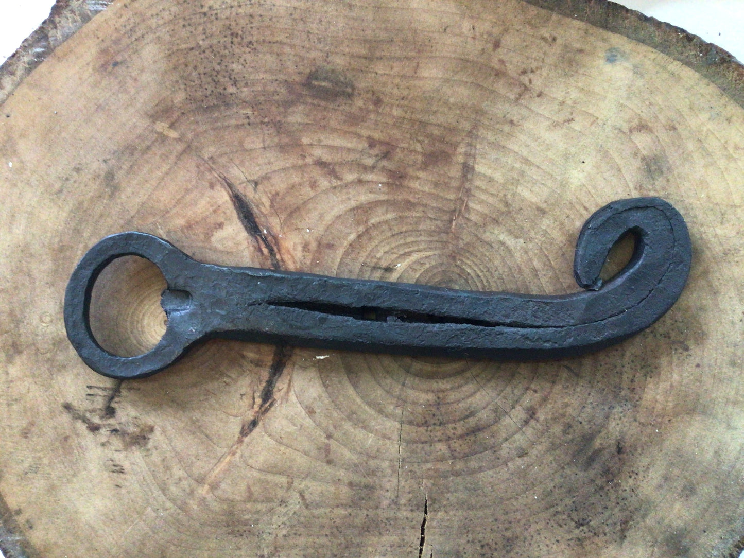 Horseshoe bottle opener