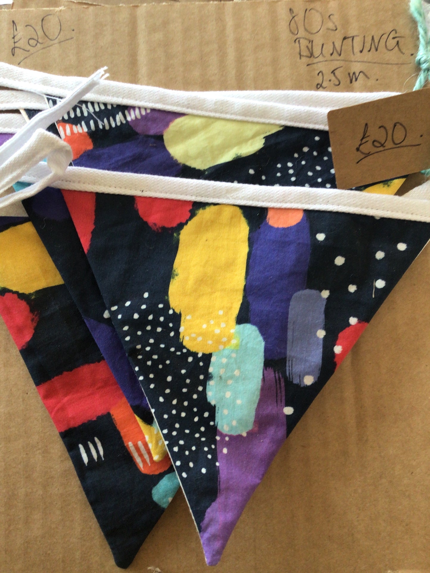 Bunting by Jess Bardet Approx 2m