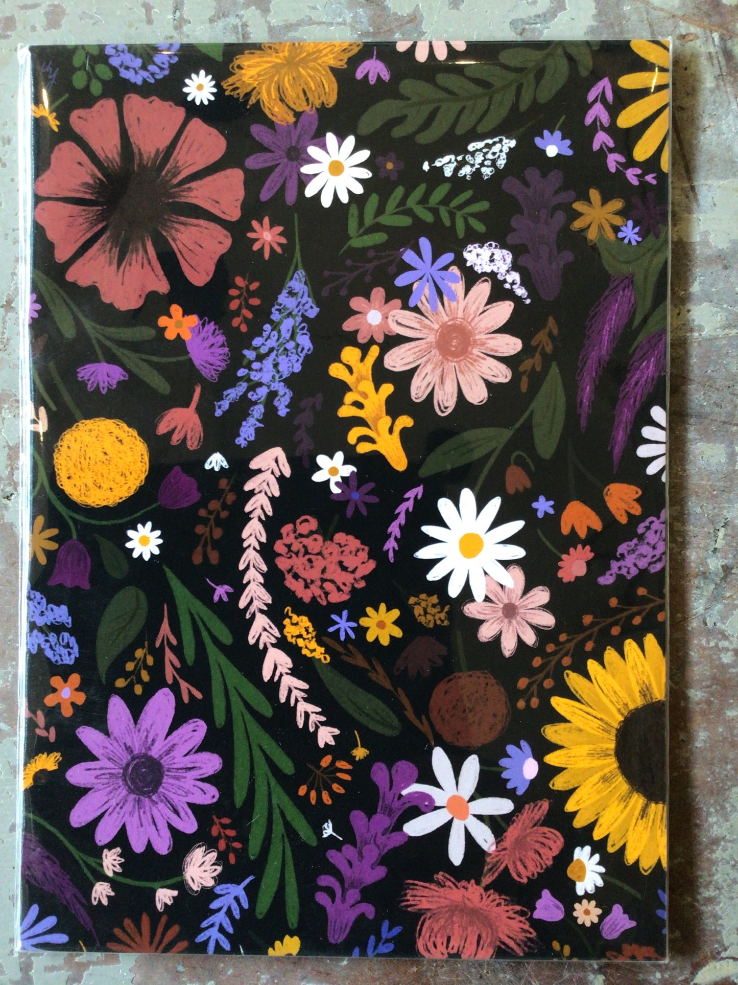 Floral print by Hayley North