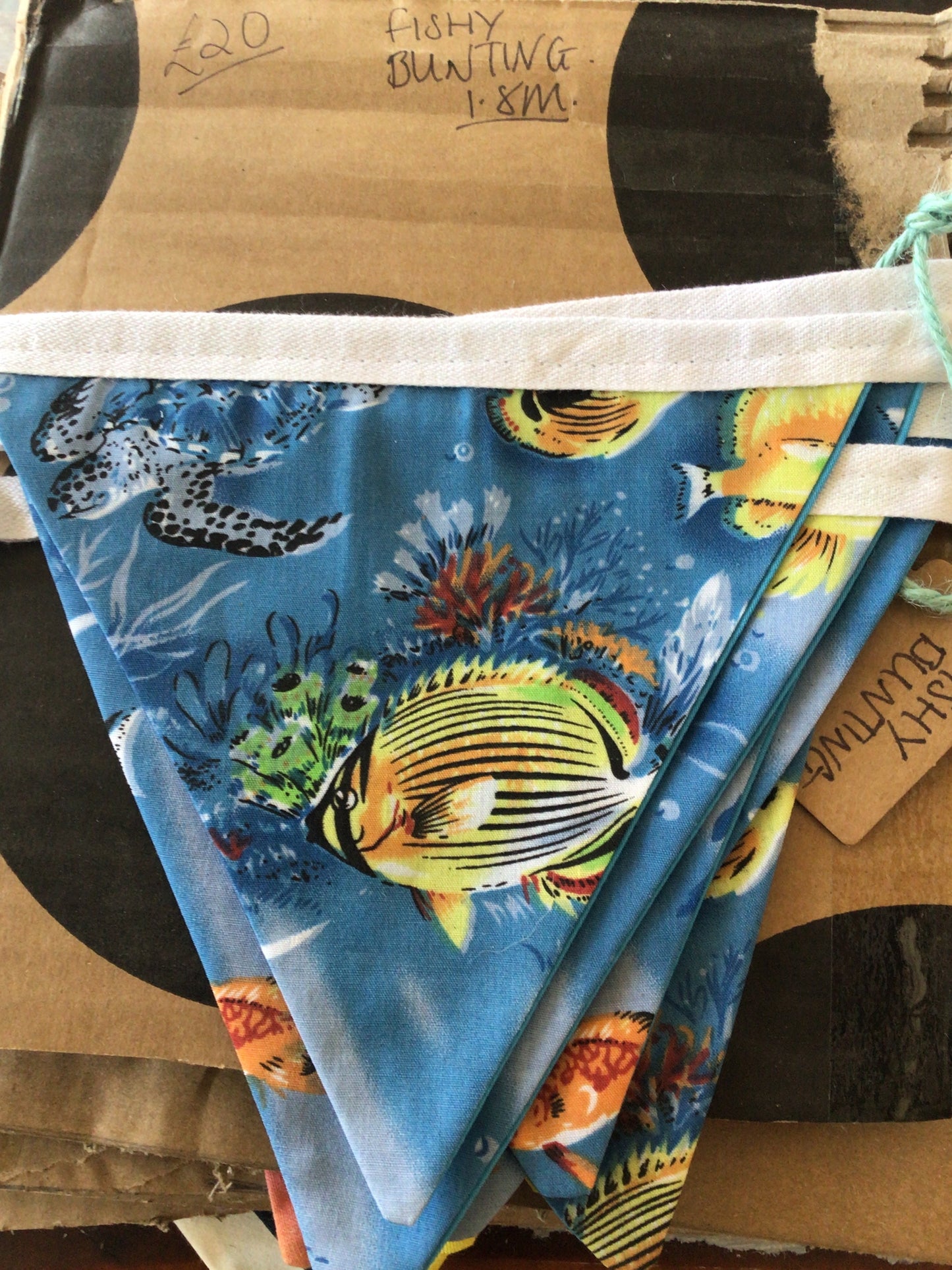 Bunting by Jess Bardet Approx 2m