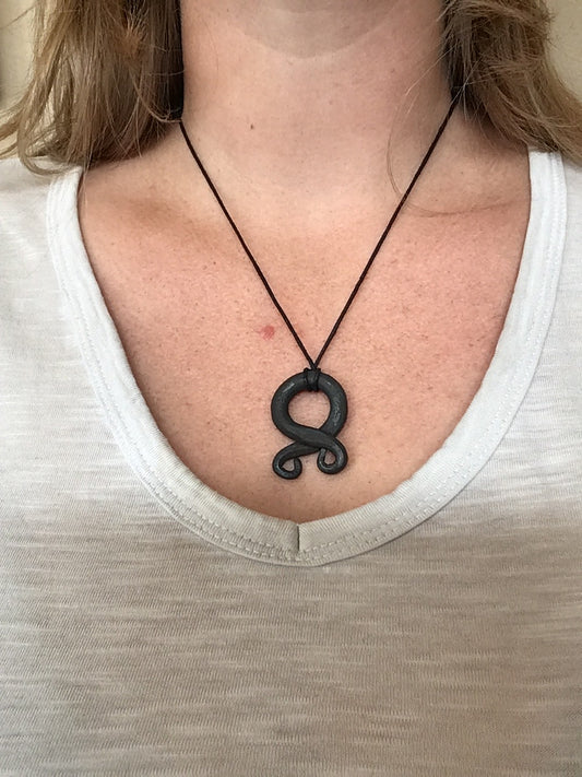 Hand forged trollkor pendant