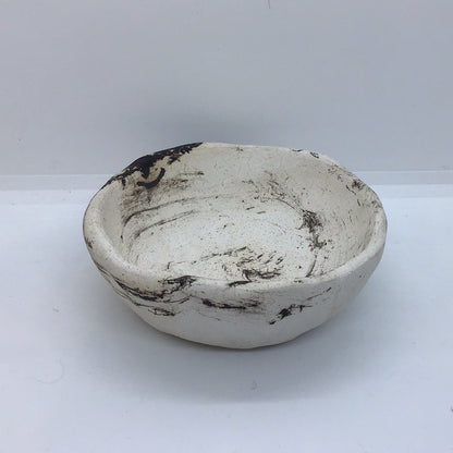 Raku Fired Bowl by Steph House Medium