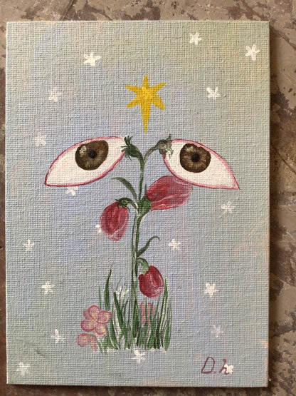 Acrylic on canvas by Daïs