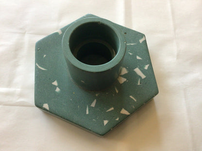 Jesmonite Candle Stick by Hayley North