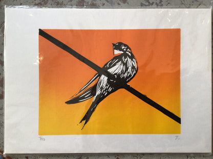 A4 Lino Prints by Jess Bardet