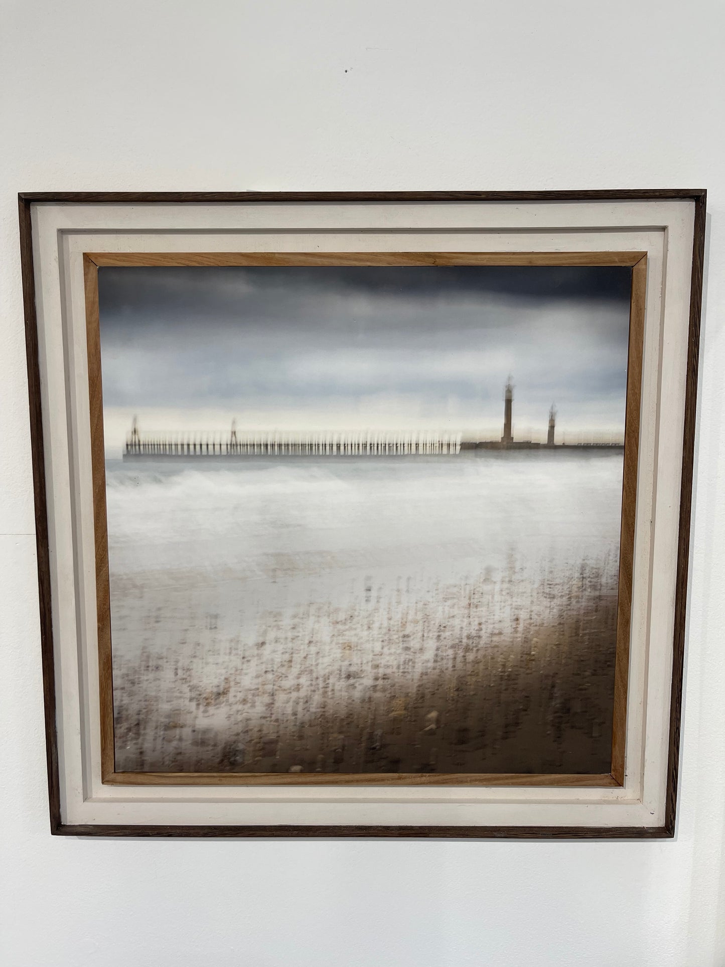 Whitby pier by Mike Nowill