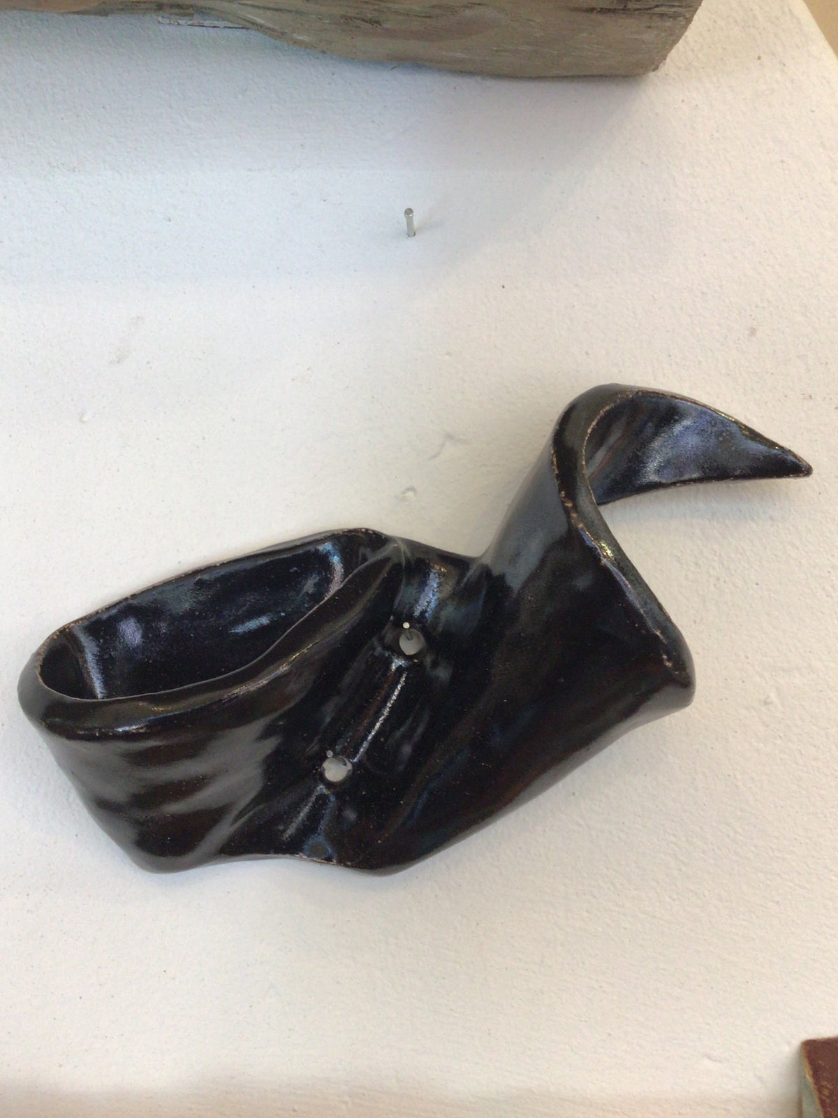 Ceramic hanging vase by Steph House