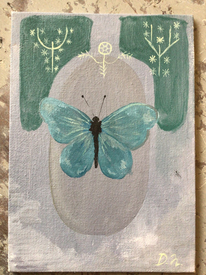 Acrylic on canvas by Daïs