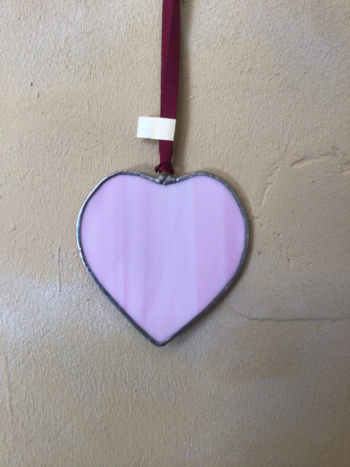 Plain hearts glass