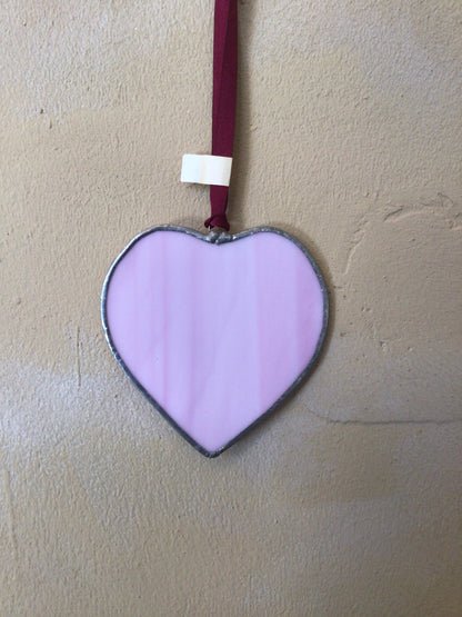 Plain hearts glass