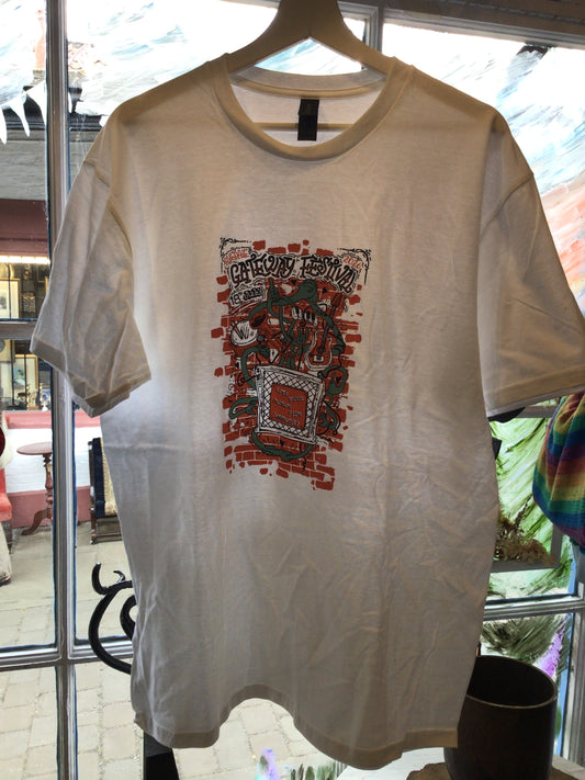 Ryedale Gateway Festival merch - t-shirt (white)