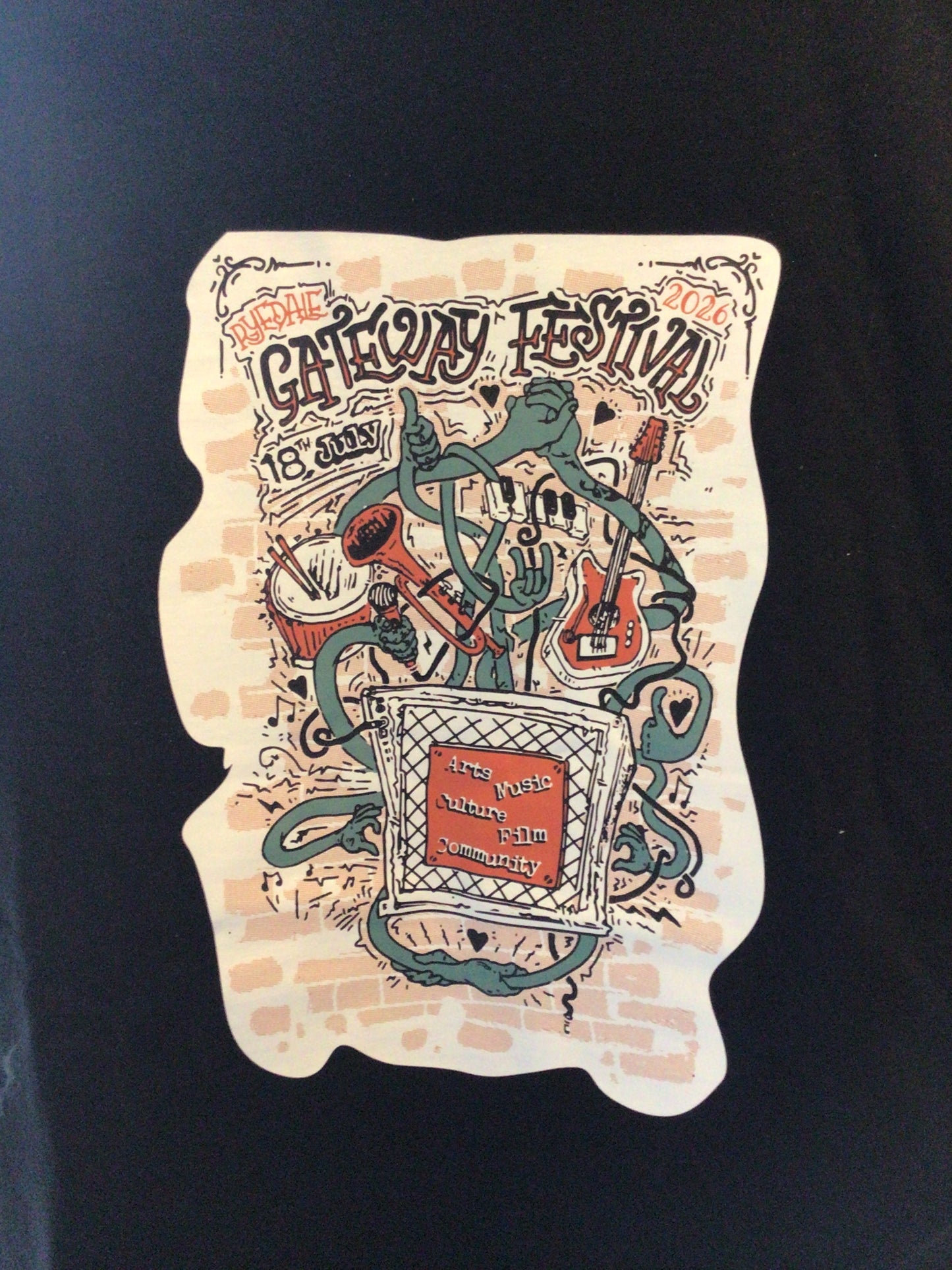 Ryedale Gateway Festival merch - hoodie