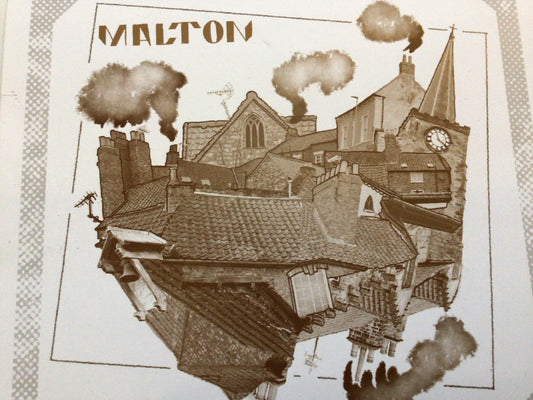 Malton Rooftops Print by Nathan Boden
