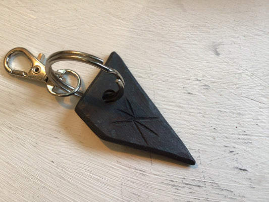 Hand forged keyring (small)