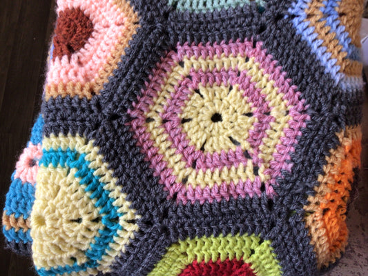 Crochet Blanket by Nancy