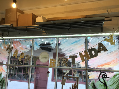 Happy Birthday Bunting by Jess Bardet