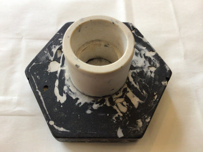 Jesmonite Candle Stick by Hayley North