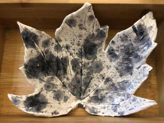 Ceramic Leaf Bowl by Steph House