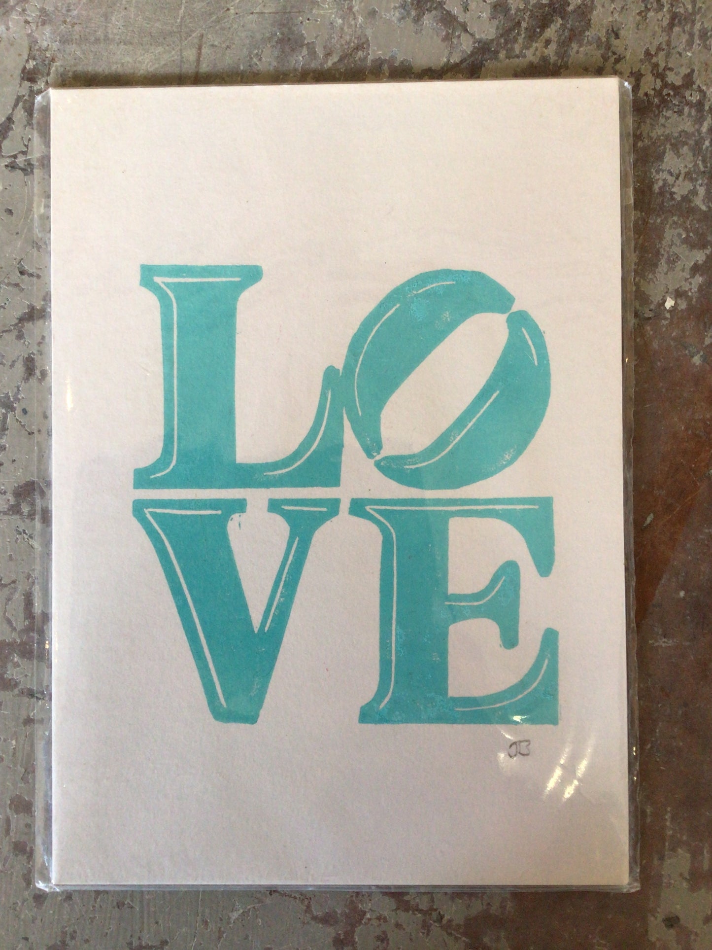 A5 lino prints by Jess Bardet