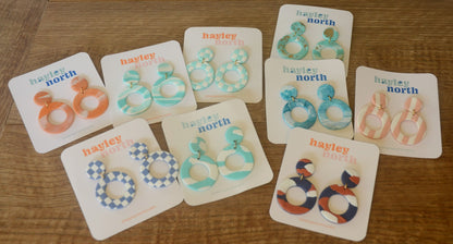 Ceramic Earrings Hayley North