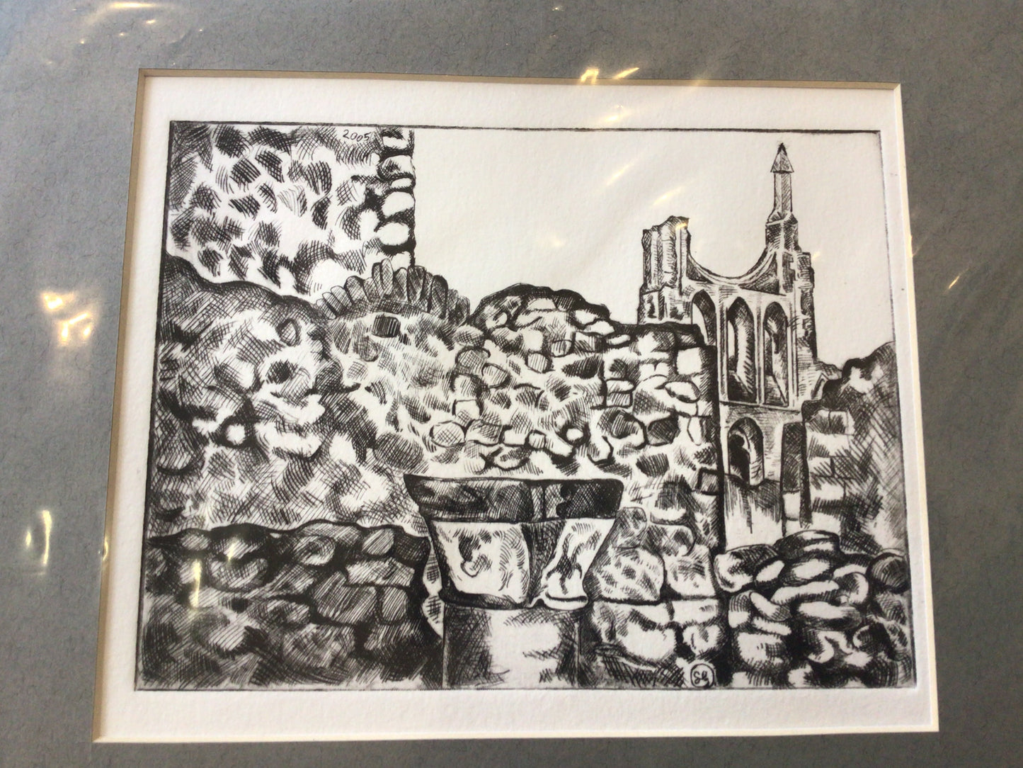Intaglio Print by Simon Gabrielow