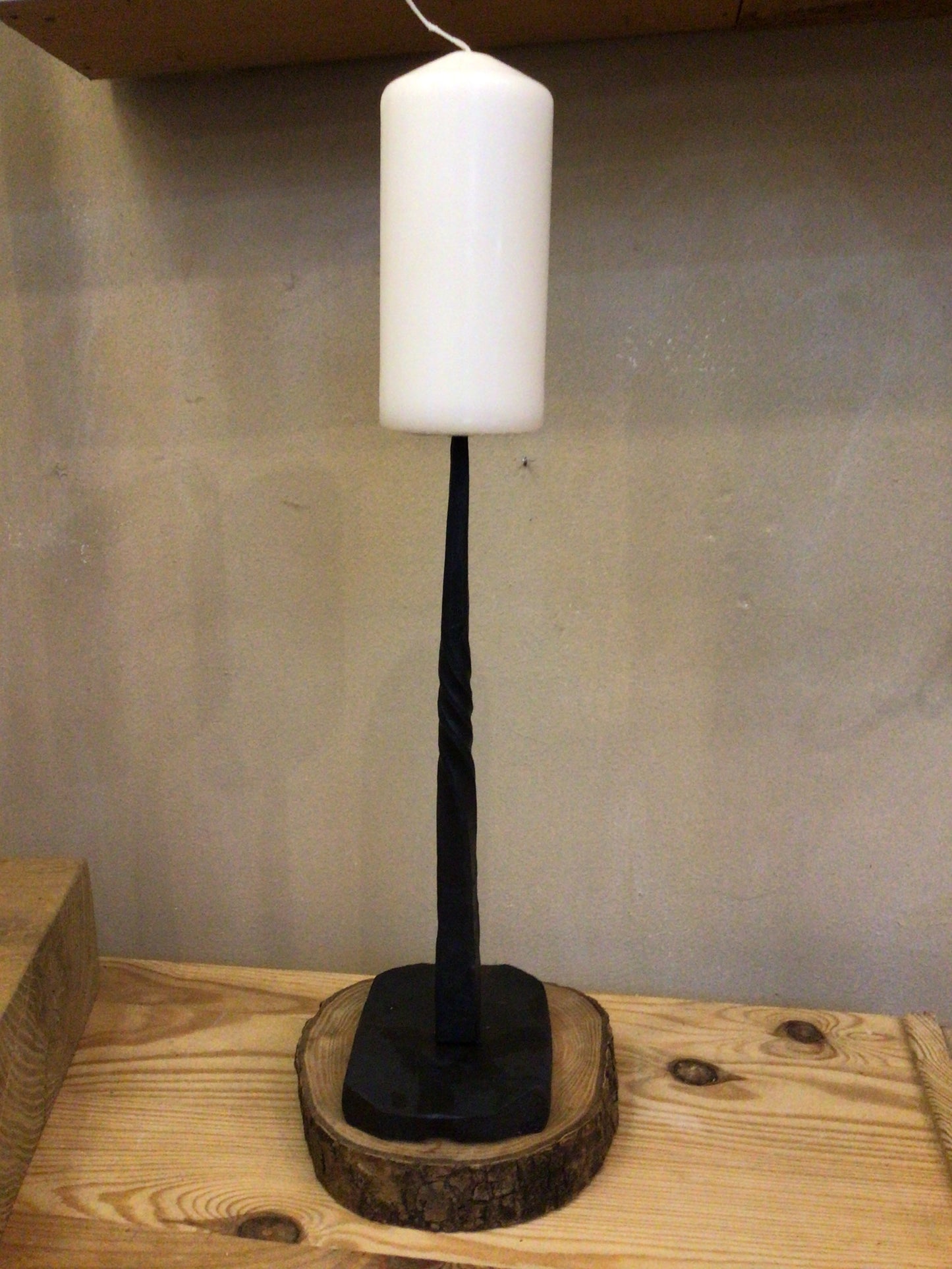 Hand Forged Candle Holder Small