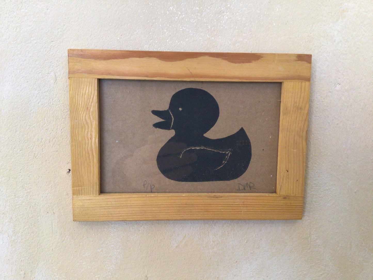 Rubber duck print by Donna McAnulty-Rickard