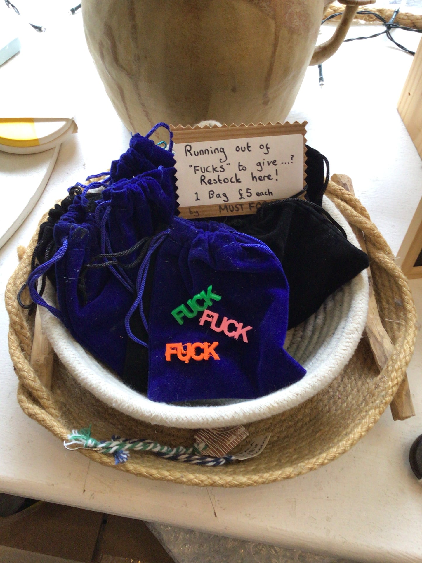 Must Forge - 3D Printed Bags of F*ck