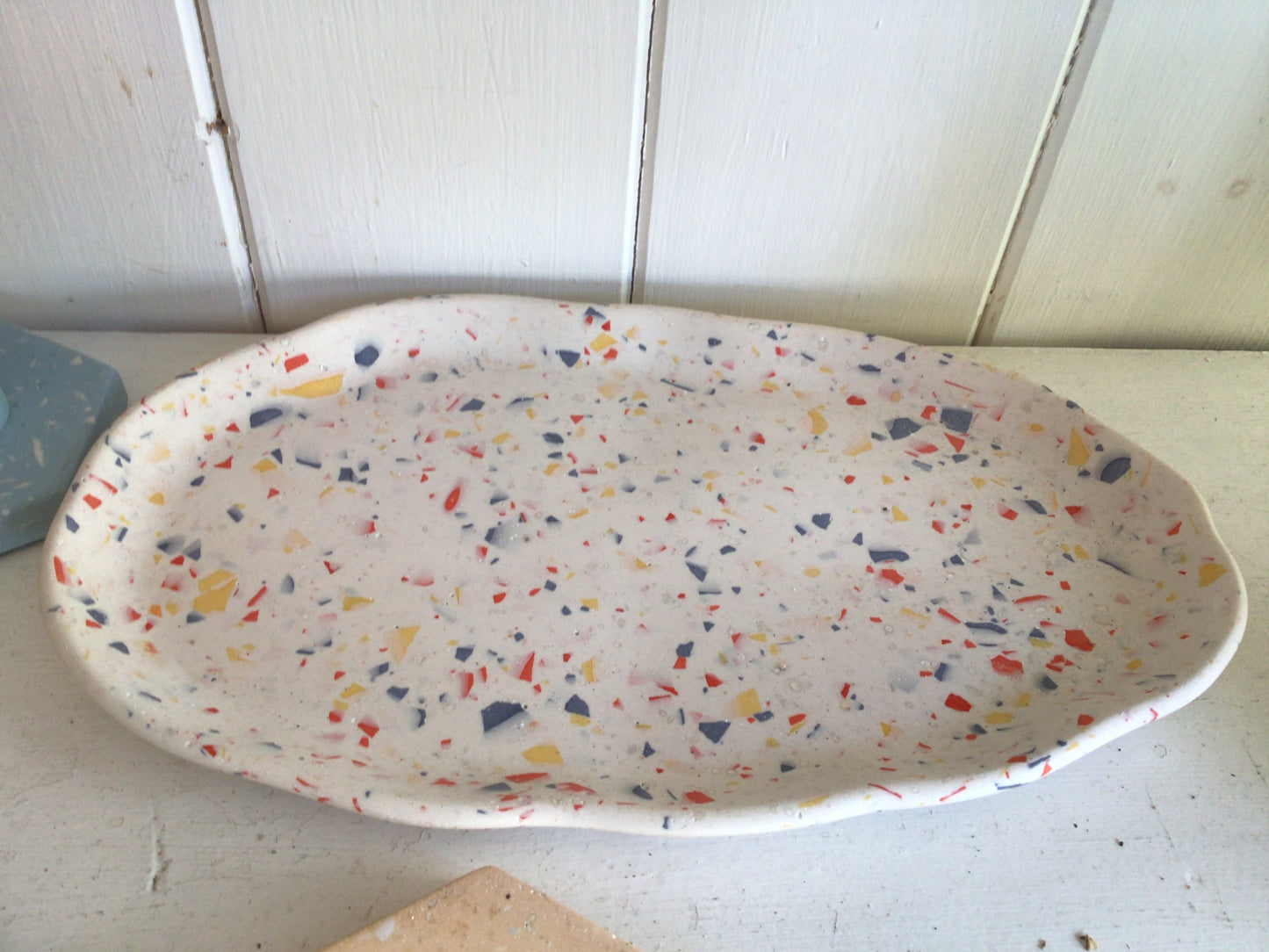 Jesmonite Platter by Hayley North