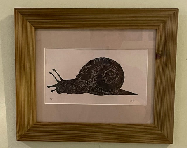 Snail Print by Donna McAnulty-Richard